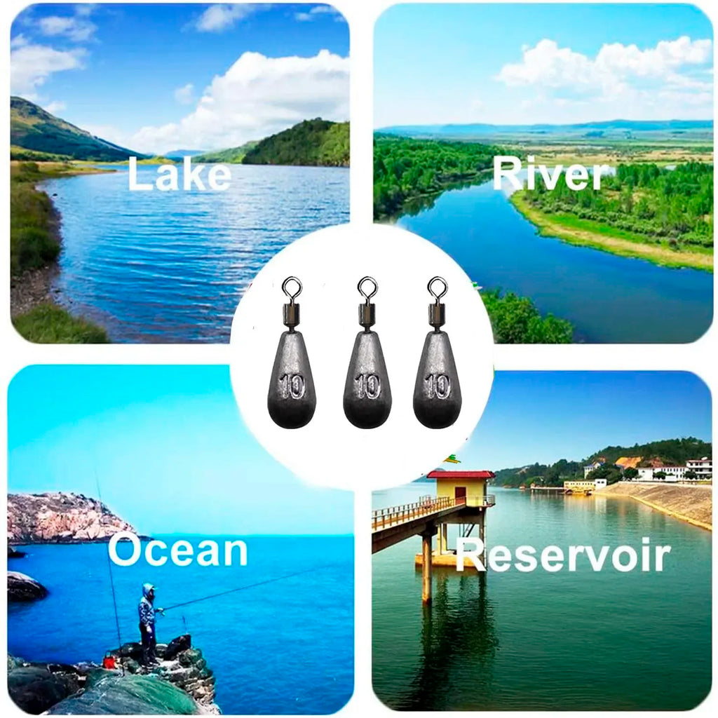 Versatile Fishing Weights