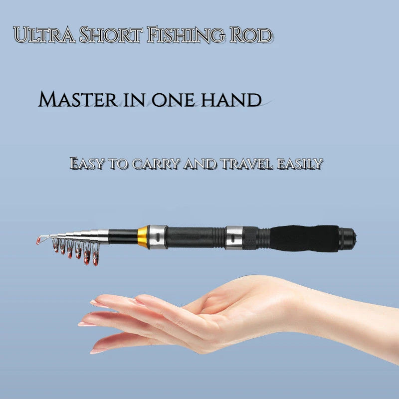 Mini Fishing Pole Super Hard Long Range