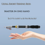 Mini Fishing Pole Super Hard Long Range