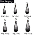 Versatile Fishing Weights