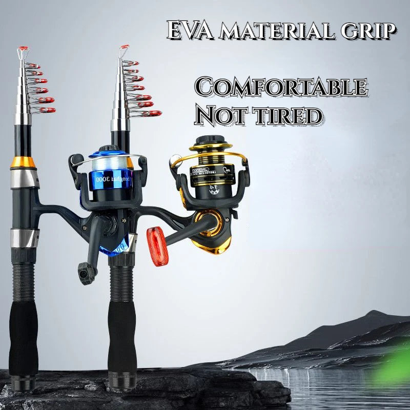 Mini Fishing Pole Super Hard Long Range