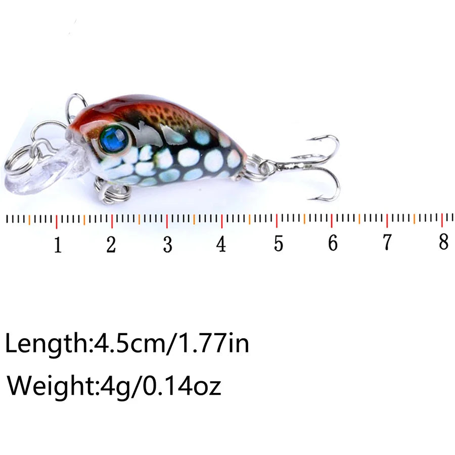 6pcs Floating Crankbaits Fishing Lures Set Swimbait Topwater Hard Bait Kit Artificial Wobblers For Trolling Carp Bass Pike Fish