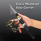 Mini Fishing Pole Super Hard Long Range