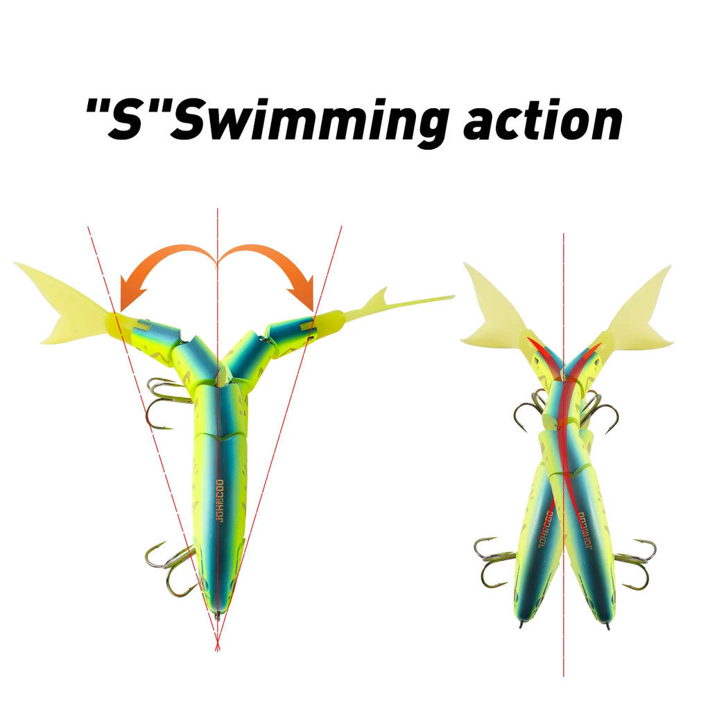 Realistic Swimming Action